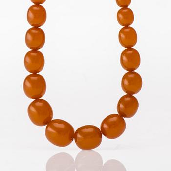 COLLIER, bärnsten.