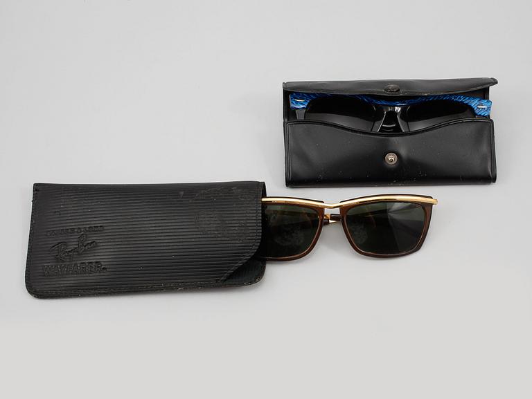 SOLGLASÖGON, 2 st, Ray Ban.