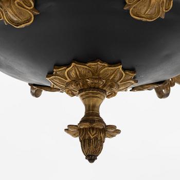 A Empire style chandelier, 19th Century.