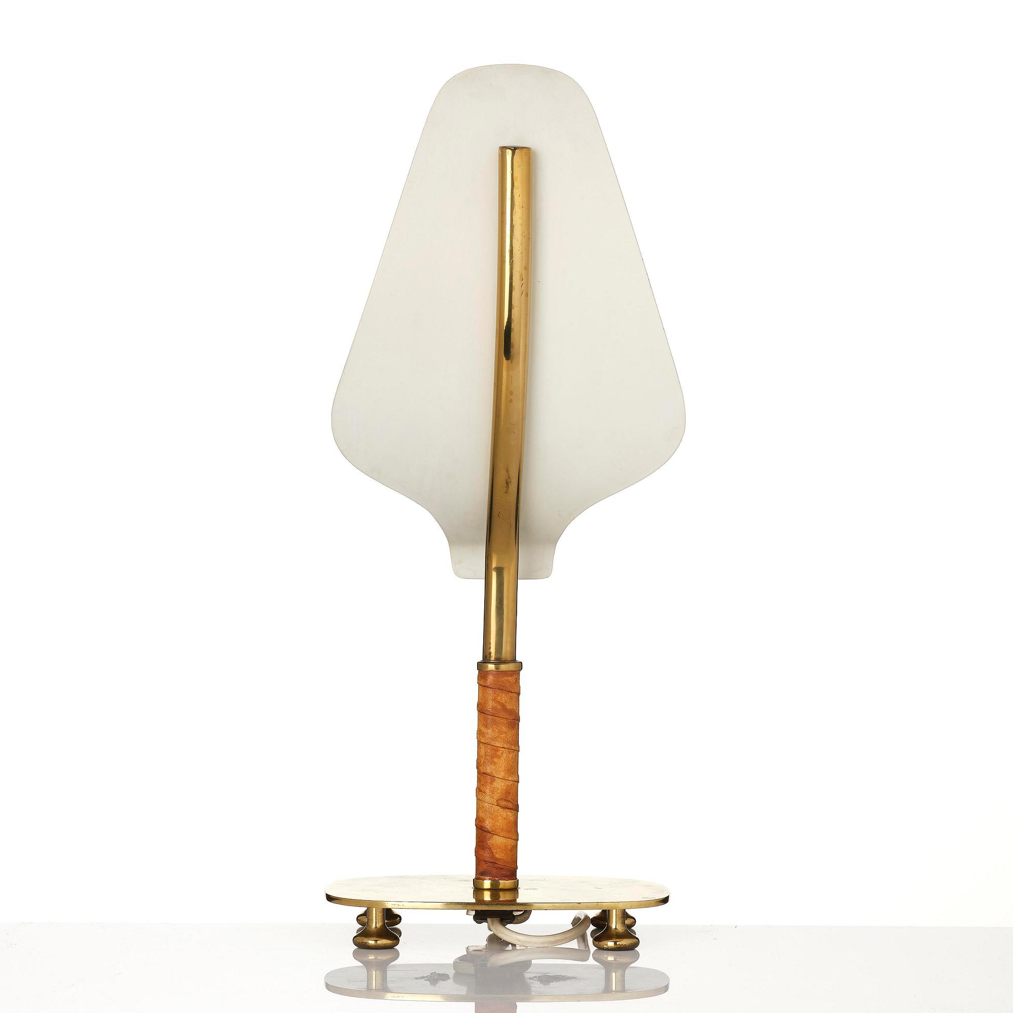 Harald Notini, a rare table lamp model "15582", Arvid Böhlmarks Lampfabrik, Stockholm, 1950s.