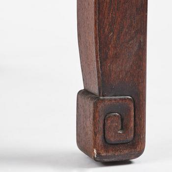 A hardwood table, Qing dynasty.