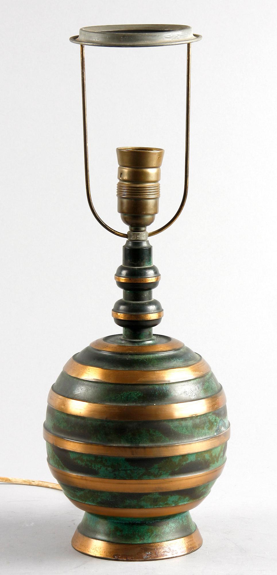 BORDSLAMPA, "Zenith", 1900-talets första hälft.