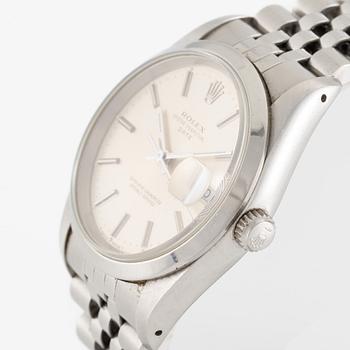 Rolex, Oyster Perpetual, Date, wristwatch, 34 mm.