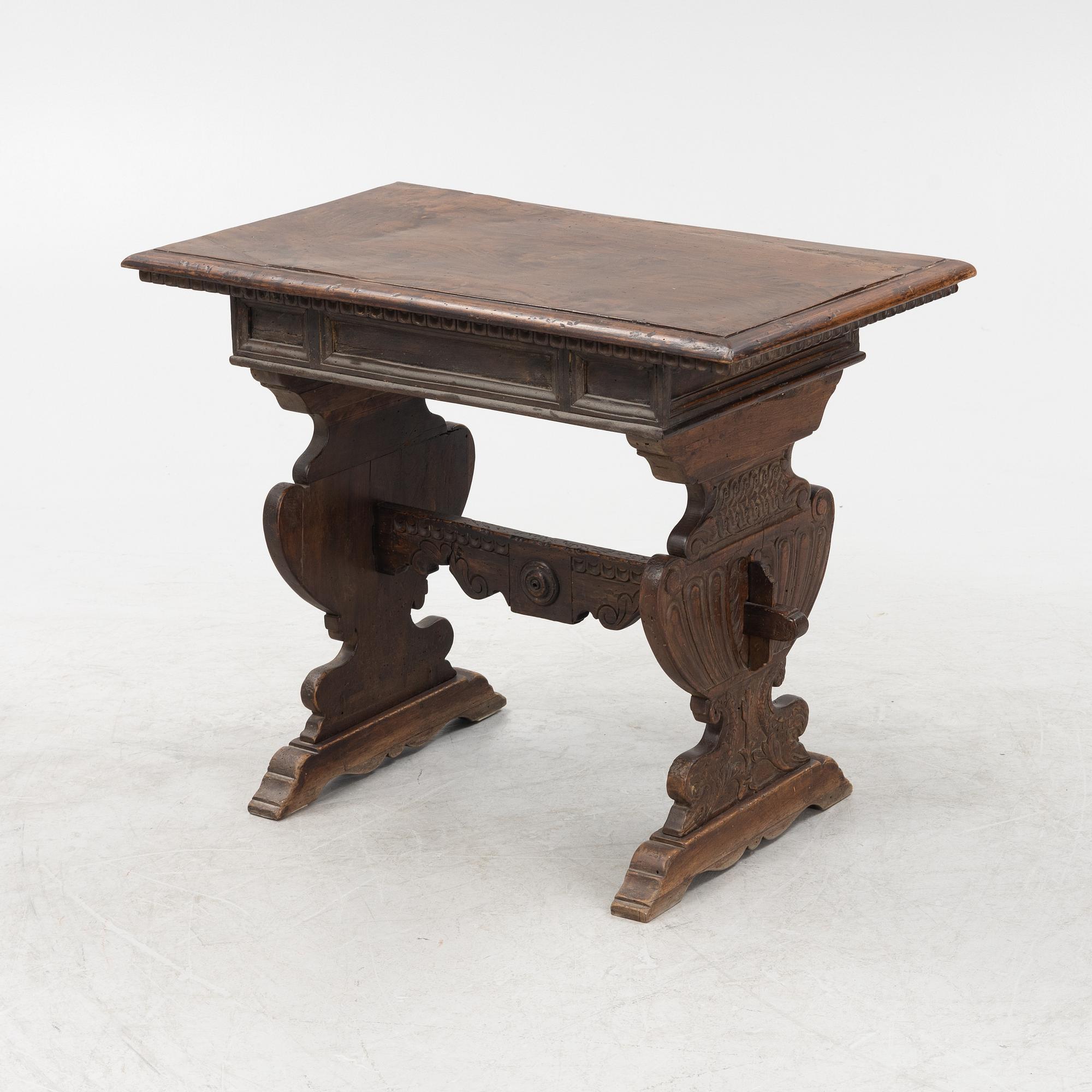 A 19th-century table, Italy.
