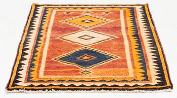 A rug, Qashqai, Luri, c. 175 x 118-130 cm.