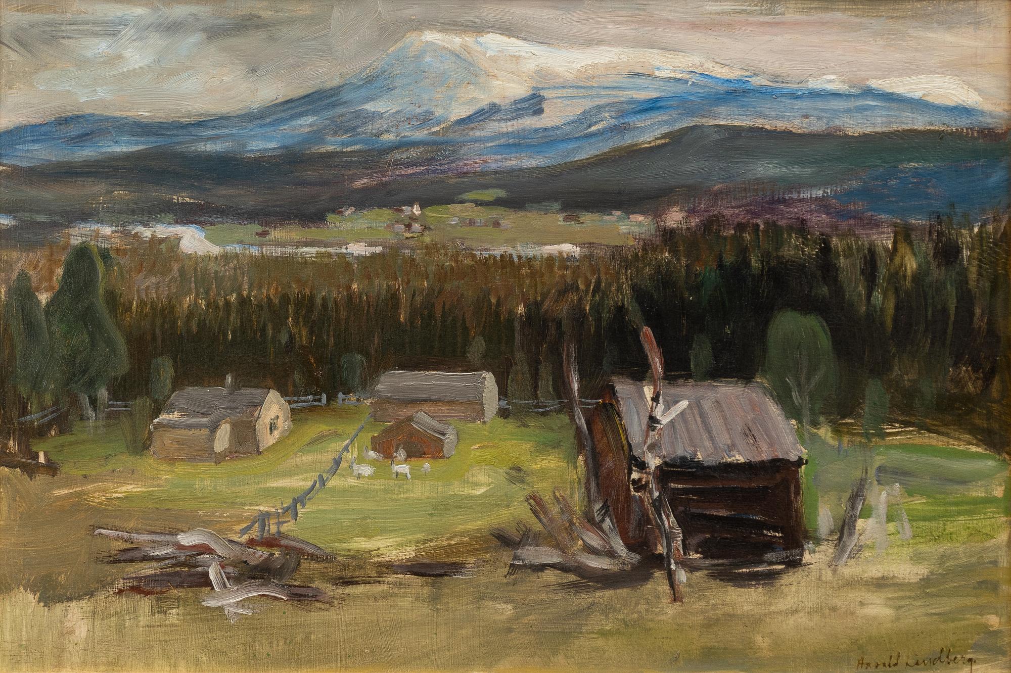 Harald Lindberg, Fäbovall.