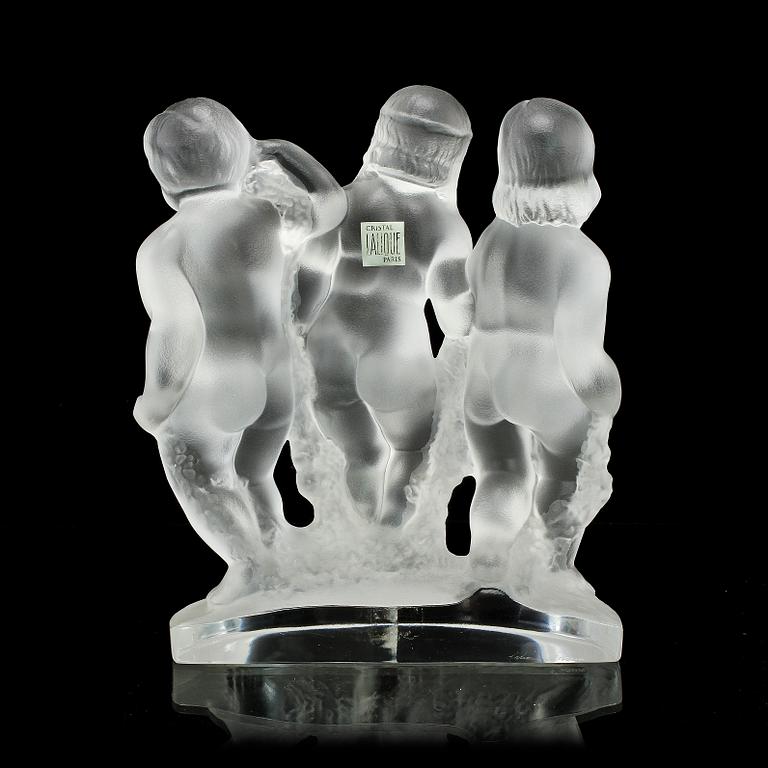 FIGURIN, glas, Lalique.