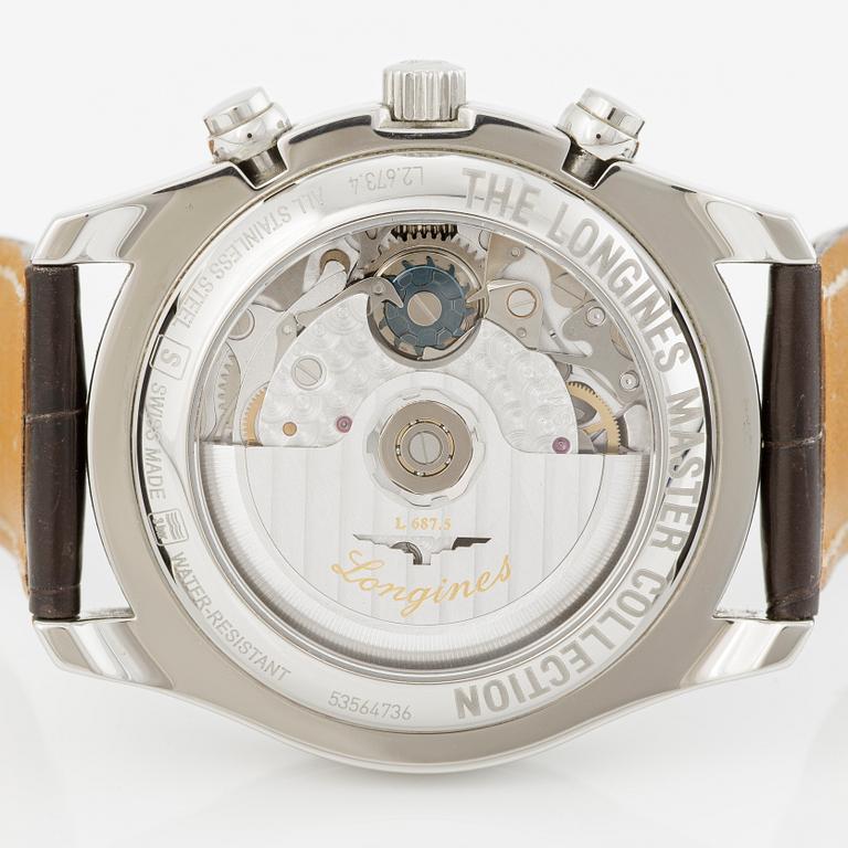 Longines, Master Collection, kronograf, armbandsur, 40 mm.