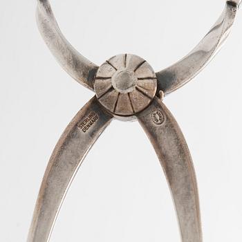 Sterling silver sugar tongs, Georg Jensen, Denmark. After 1945.