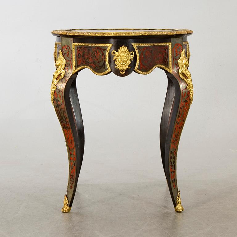 A French Louis XV style Boulle Inlay Writing Desk.