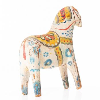 Dalahäst, allmoge, 1900-talets första hälft.