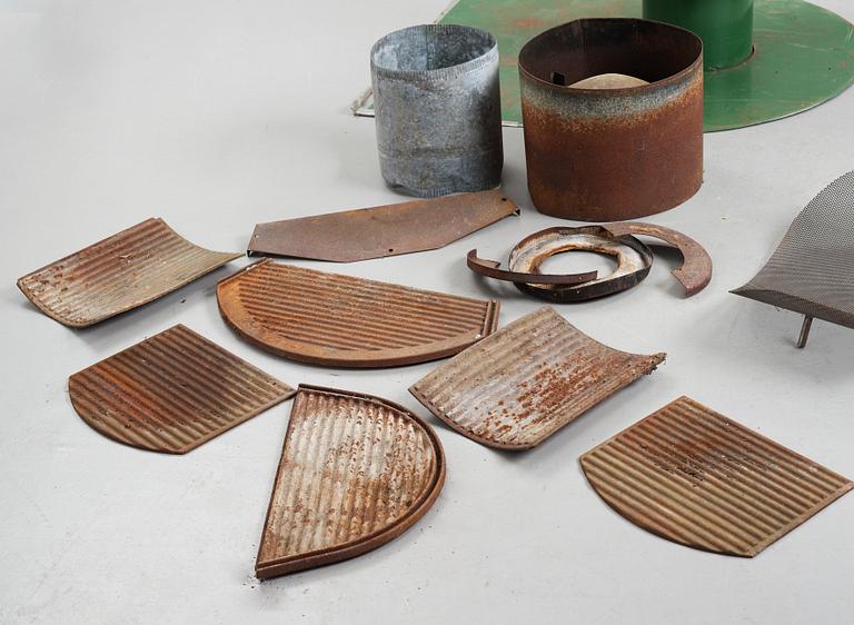KAMIN, Modell "Bromma", Handöl, omkring 1900-talets mitt.