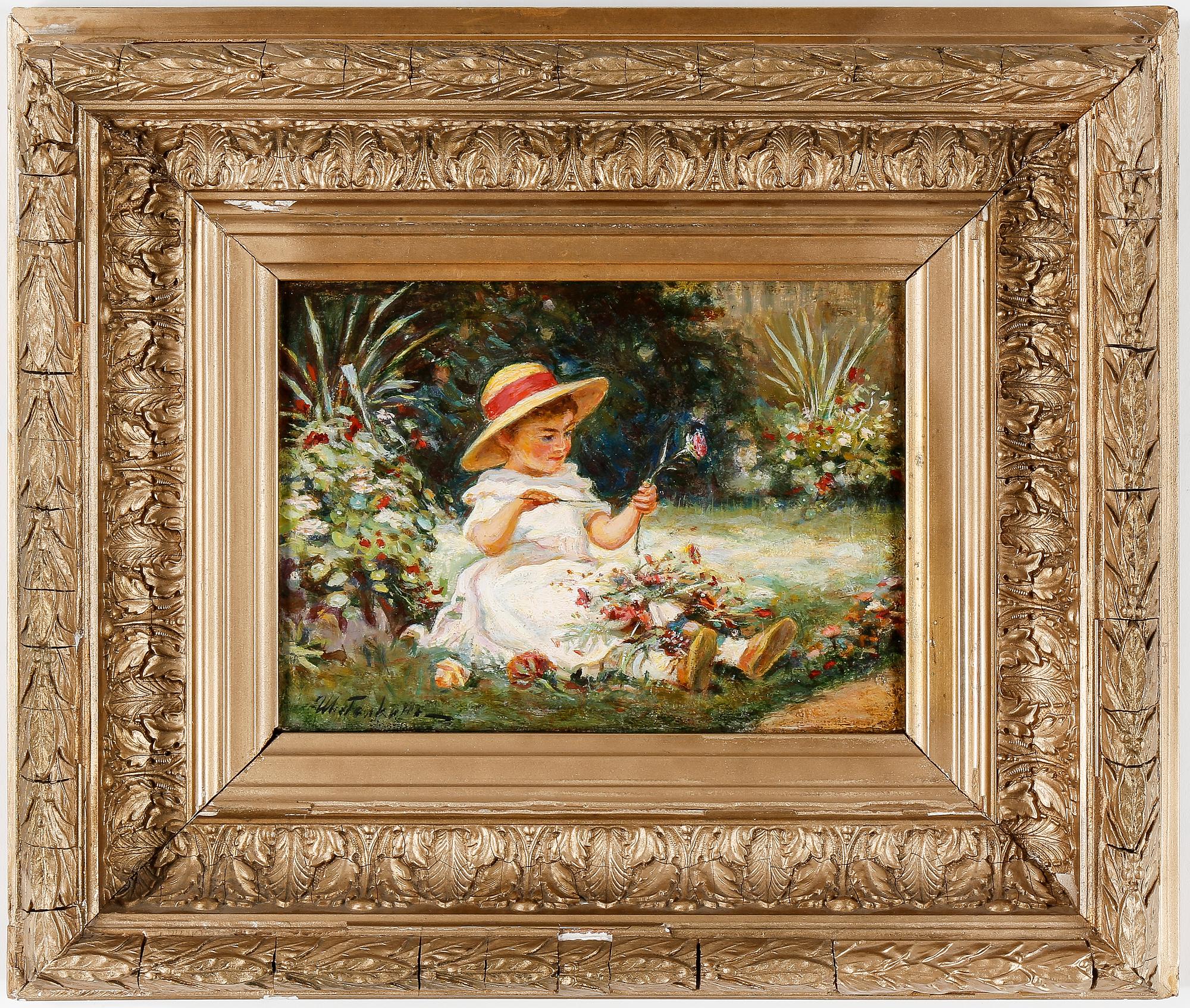 ILJA GALKIN, olja på duk, signerad.