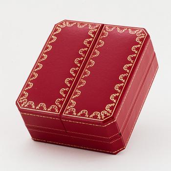 CARTIER, Santos, armbandsur, 29 x 28 (41) mm.