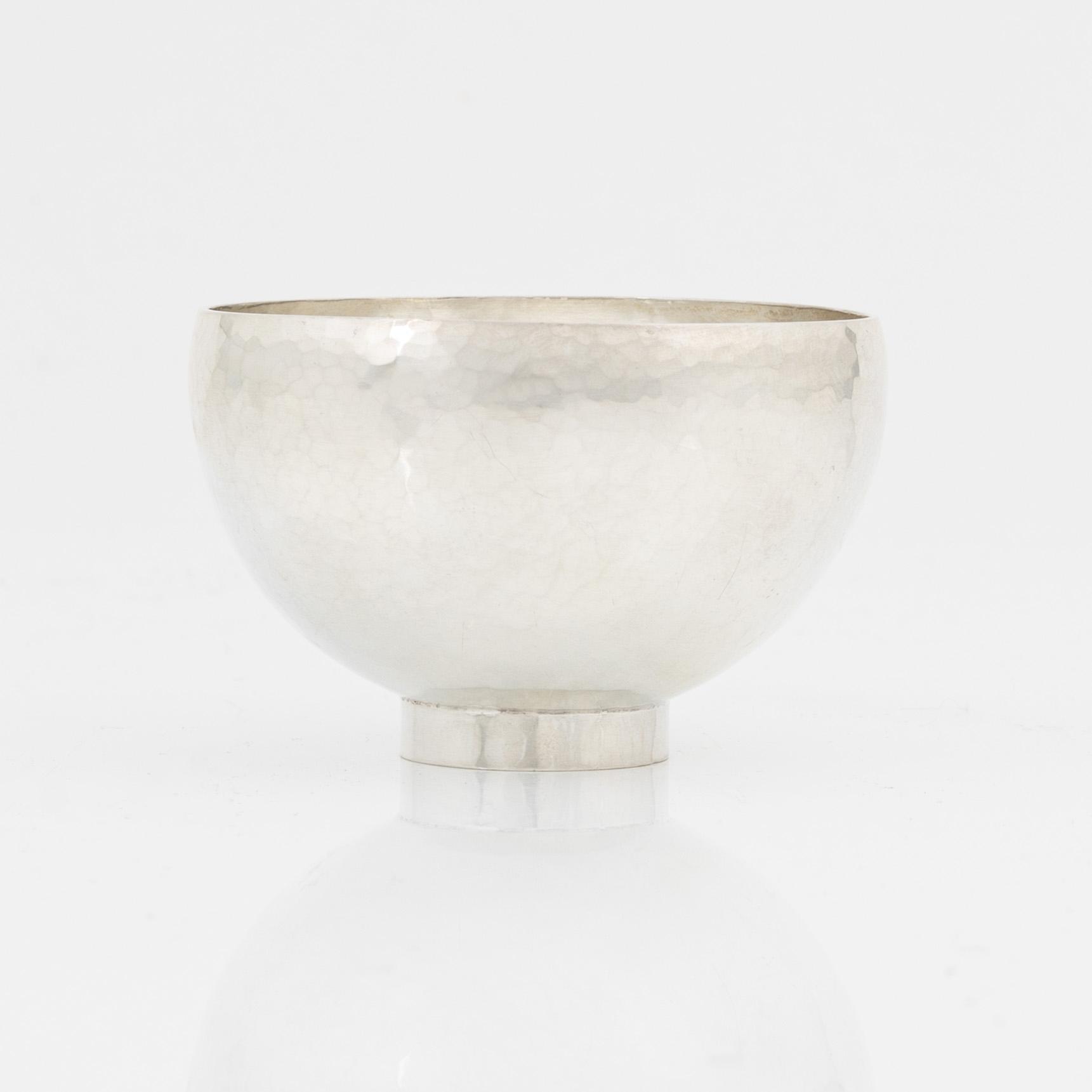 Martin Öhman, skål, silver, Halmstad 1972.