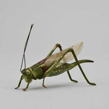 FIGURIN, Wienerbrons, märkt geschutzt, tidigt 1900-tal.