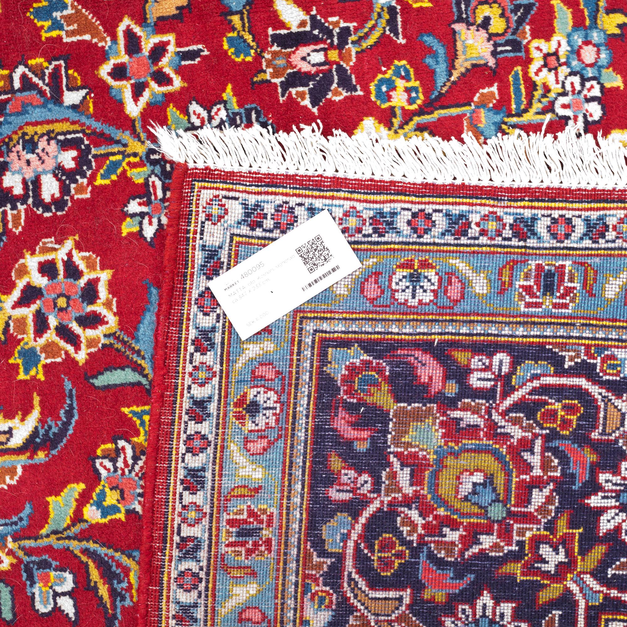 MATTA, old, Keshan, signerad ca 347 X 233 cm.