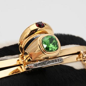 DOLCE & GABBANA, a zebrapatterned evening case.