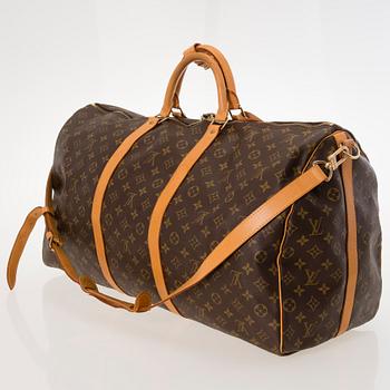 LOUIS VUITTON, "Keepall Bandoulière 60", VÄSKA.