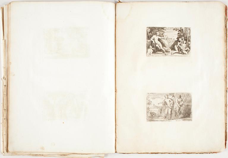 BOK, "Galeria nel Palazzo Farnese in Roma....di pinta da Annibale Carracci, intaglia da Carlo Cesio", Rom ca 1700.