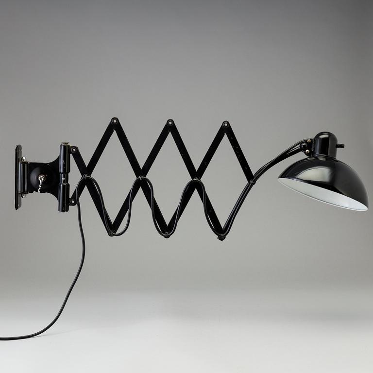 VÄGGLAMPA, Christian Dell, Kaiser & Co, formgiven 1936.