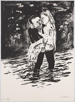 Lena Cronqvist, Utan titel, ur mappen: "August Strindberg, Ett Drömspel".