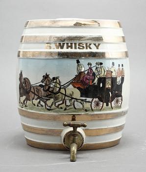 WHISKEYTUNNA, flintgods, 1900-tal.