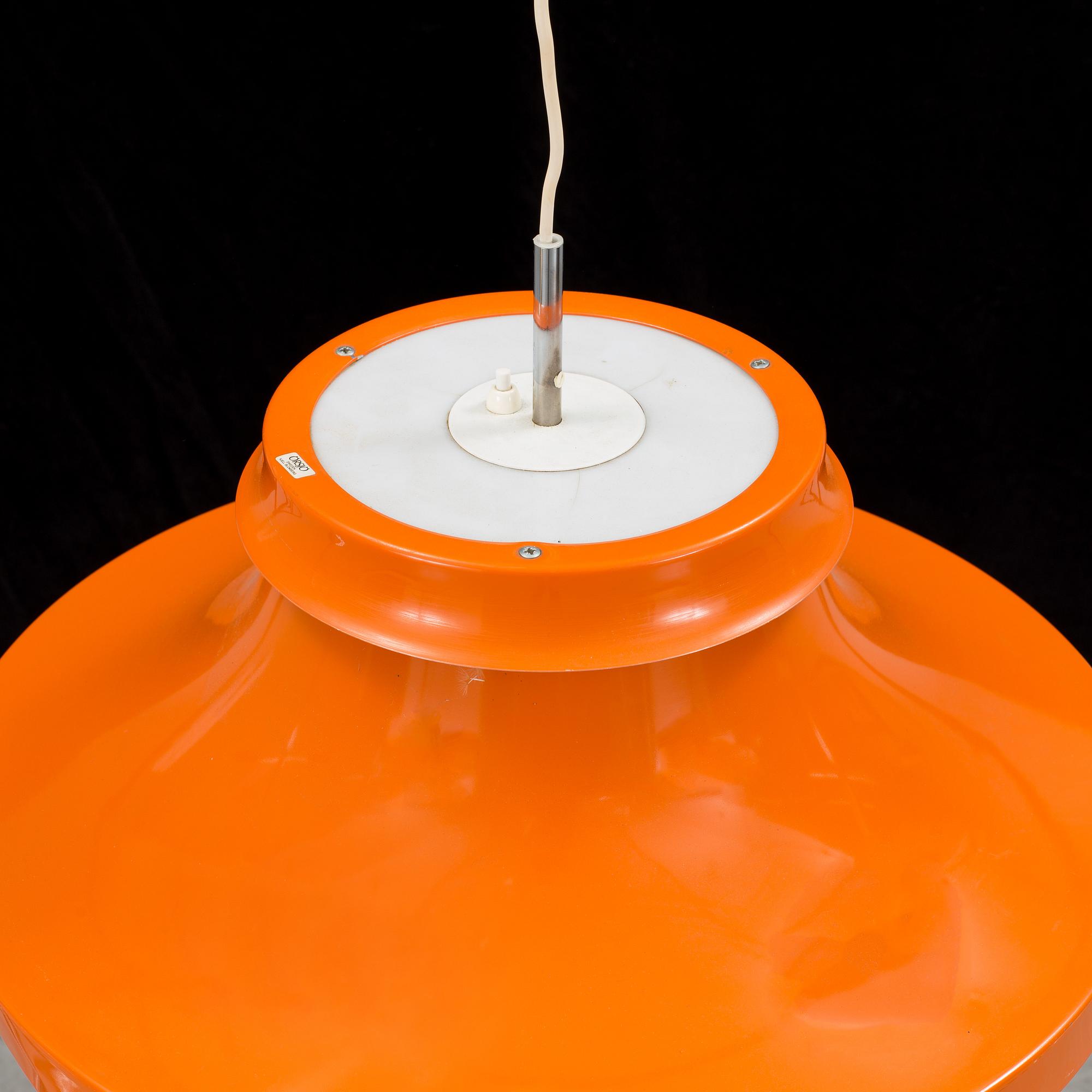 A ceiling lamp by Kjell Blomberg, Örsjö Belysning, 1970´s.