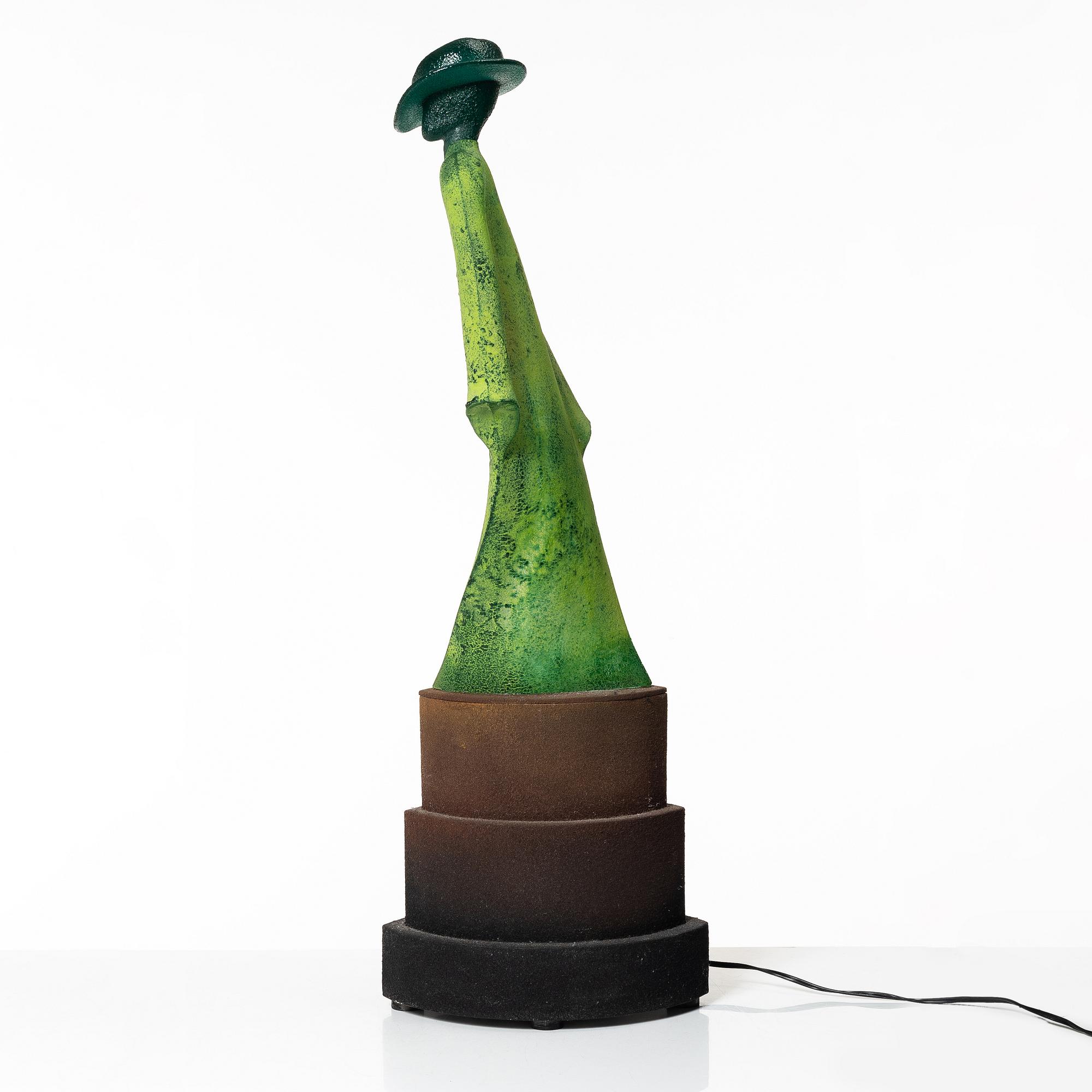 Kjell Engman, 'Man in Trenchcoat/Catwalk', Kosta Boda.