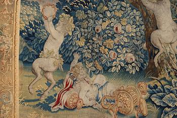 A flemish tapestry c. 292 x 210 cm, circa 1700.