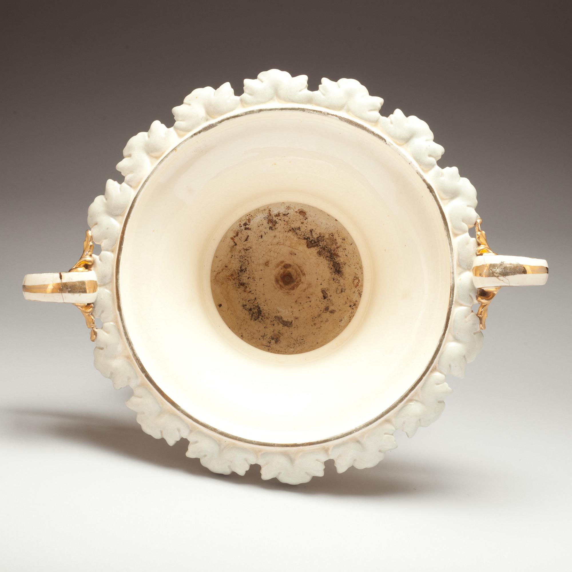 PRAKTURNA, flintgods, Rörstrand, 1800-tal.