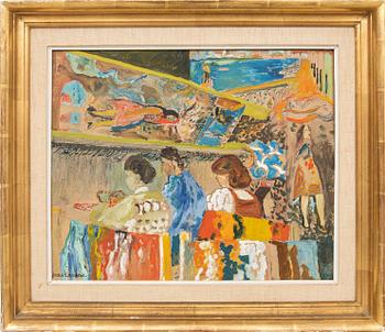 Sven X:et Erixson, At the loom.