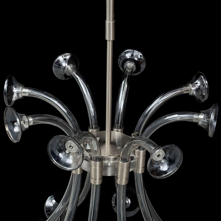 A 21st century ceiling light by tector, Italy.
