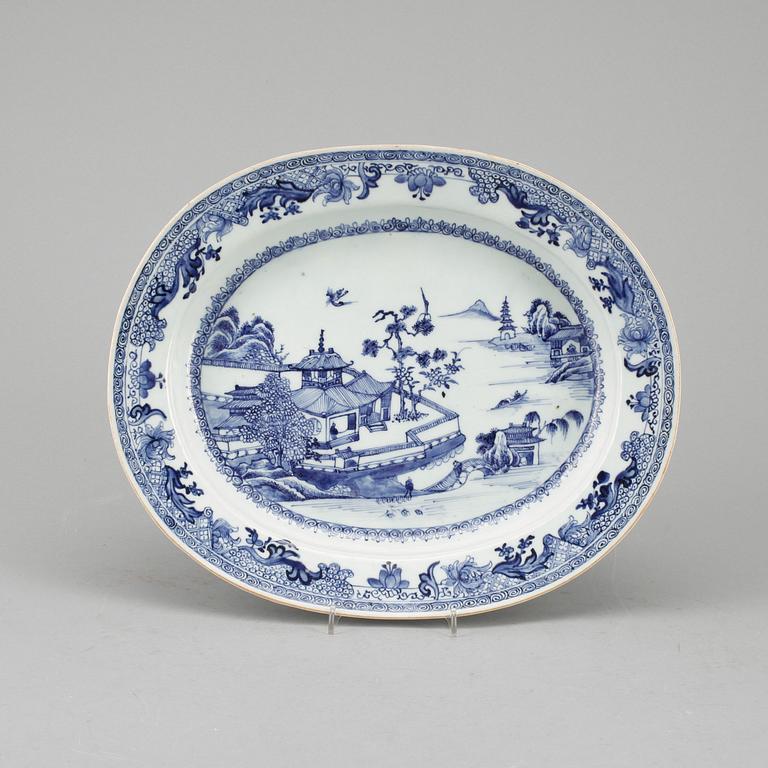 FAT, kompaniporslin, Qing dynastin, Qianlong (1736-95).