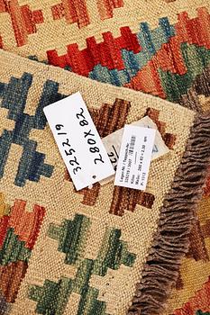 Gallerimatta, Kelim, ca 280 x 82 cm.