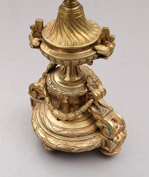 KANDELABRAR, 1 par, Louis Seizestil, Frankrike, 1800-/1900-tal.