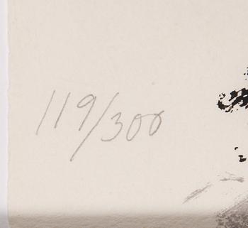 Carl Fredrik Reuterswärd, "Non Violence".