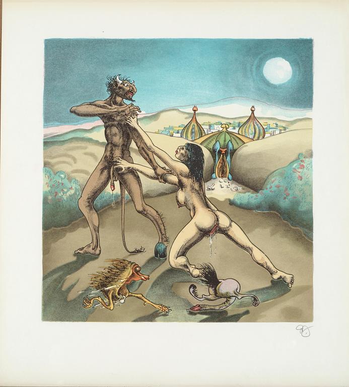 ULF RAHMBERG, färglitografier, 3 st, en sign och numr 6/200.