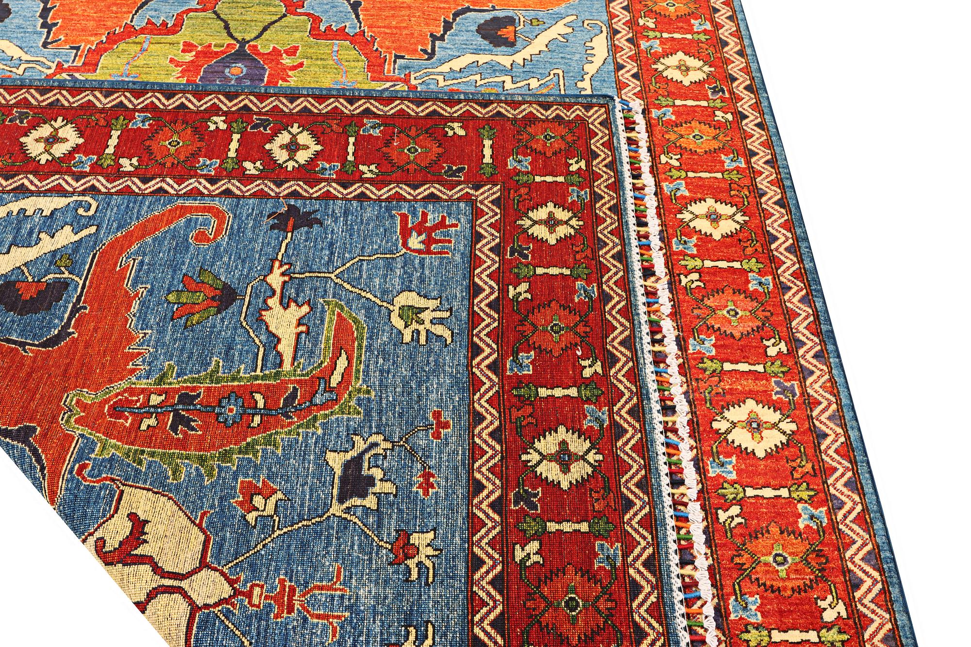 A Kasak carpet, c. 295 x 207 cm.