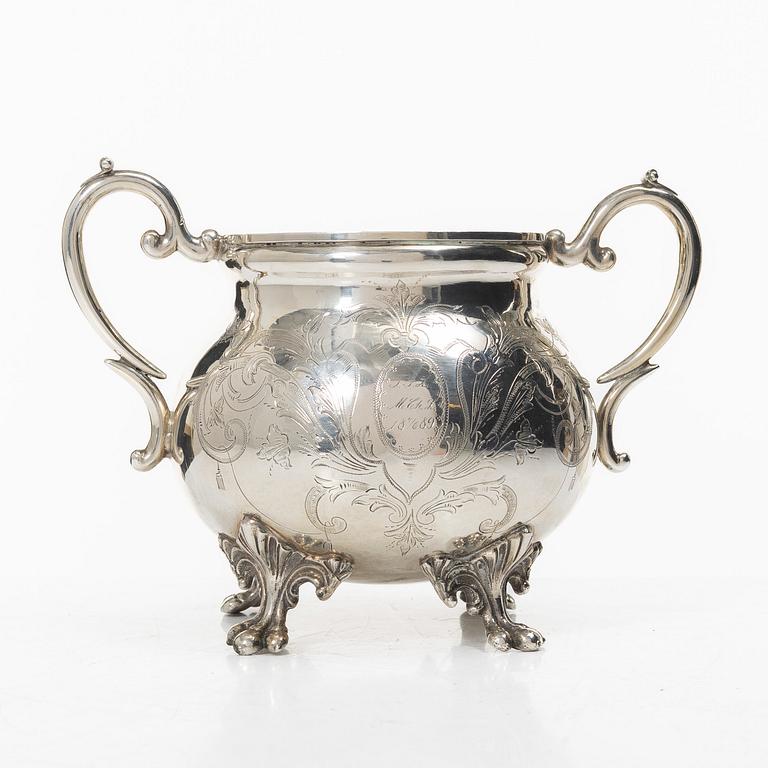 Carl Jakob Jakobson, a silver bowl, Söderhamn 1932.