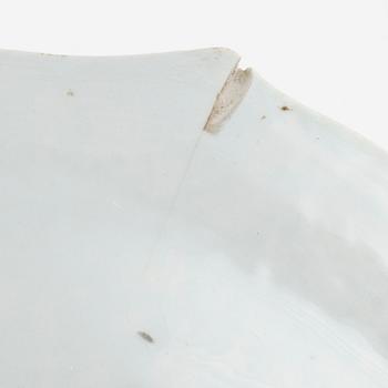 Stekfat, kompaniporslin, Kina, Qianlong (1736-95).