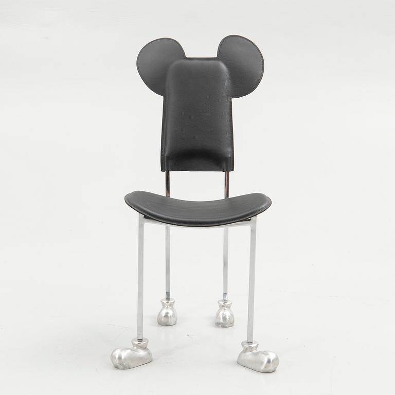 Javier Mariscal, Chair, "Garriri / Mickey Mouse Chair" designed in 1988 for Akaba, Spain.