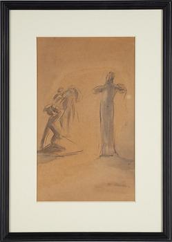 Harriet Löwenhjelm, watercolour.