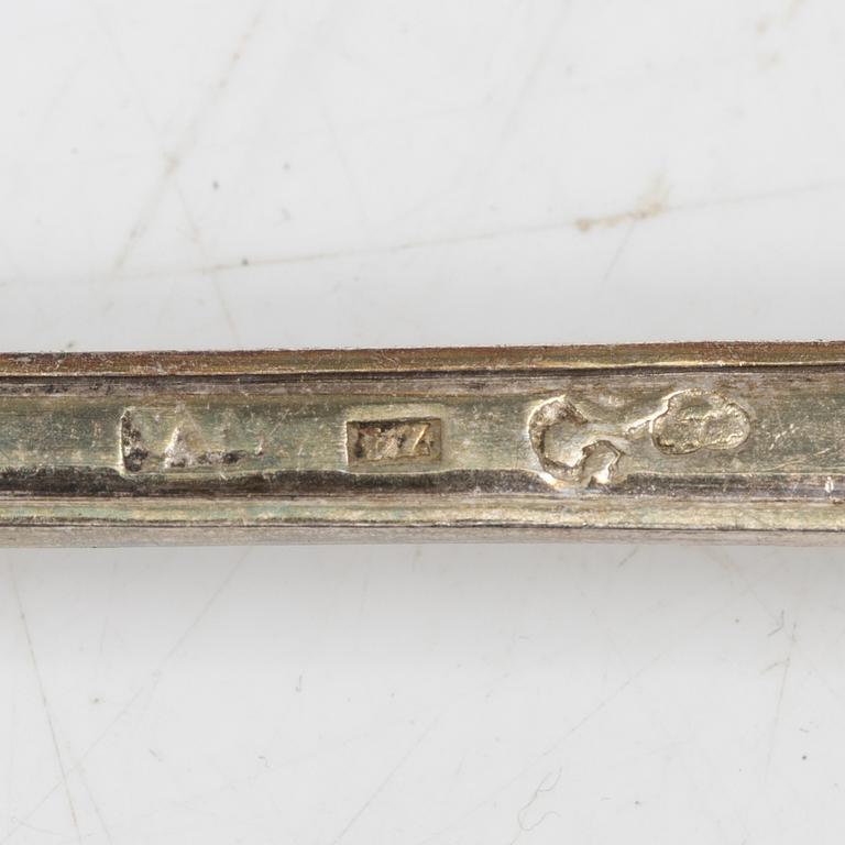 Cutlery, 20 pieces, silver, 19th-20th century.