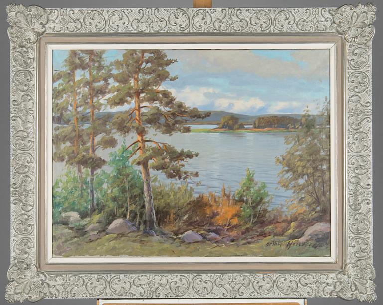 Arthur Heickell, Maisema.