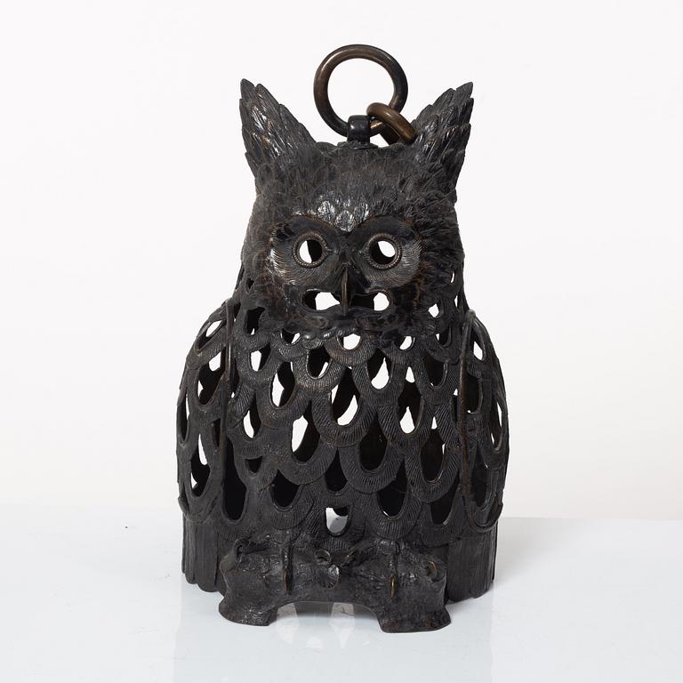 Lykta, brons, Japan, Taisho/Shōwa, 1900-tal.