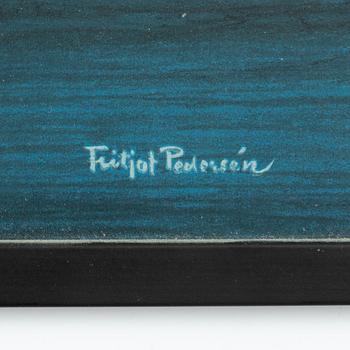 Fritiof Pedersén, affisch, "Svenska Amerika Linien", Isacsons Gbg, 1952.