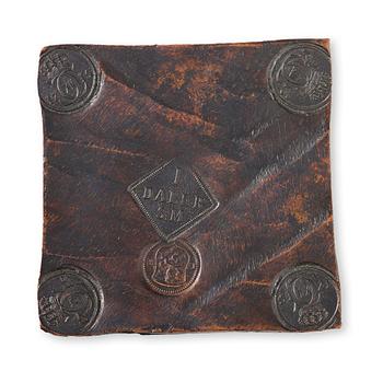 148. A Swedish copper plate money 1715.