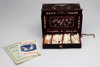 MAHJONGSPEL, Kina, 1900-talets första hälft.