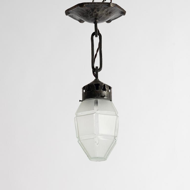 Arvid Böhlmarks Lampfabrik, a ceiling lamp model "5462", Stockholm, 1920s.